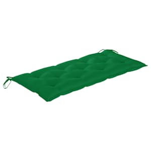 Skládací zahradní lavice s poduškou 118 cm bambus - obrázek 5
