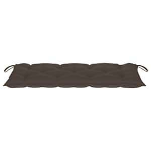 Skládací zahradní lavice s poduškou 118 cm bambus - obrázek 6