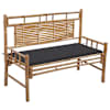 vidaXL aiapink padjaga 120 cm, bambus