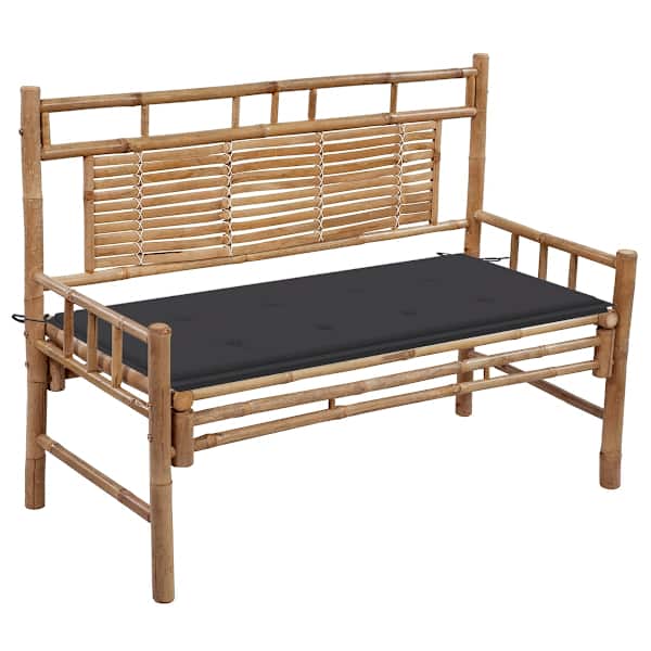 vidaXL aiapink padjaga 120 cm, bambus