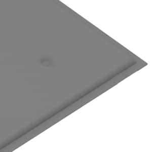 Zahradní lavice s poduškou 120 cm bambus - obrázek 7