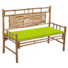 vidaXL aiapink padjaga, 120 cm, bambus