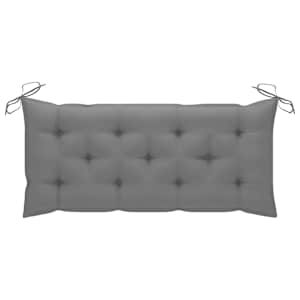 Zahradní lavice s poduškou 120 cm bambus - obrázek 8