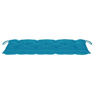 Zahradní lavice s poduškou 120 cm bambus - obrázek 7