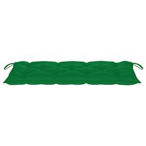 Zahradní lavice s poduškou 120 cm bambus - obrázek 7