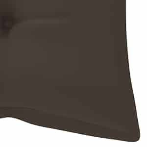 Zahradní lavice s poduškou 120 cm bambus - obrázek 9