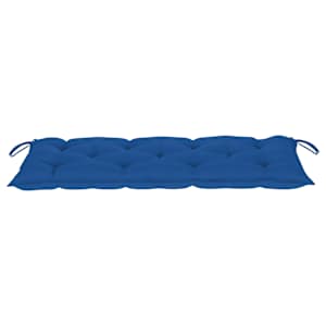 Zahradní lavice s poduškou 120 cm bambus - obrázek 7