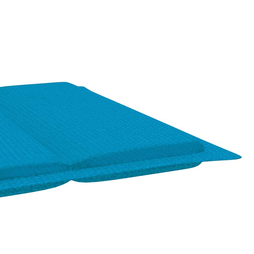 Ligbed met kussen massief acaciahout grijs image 14