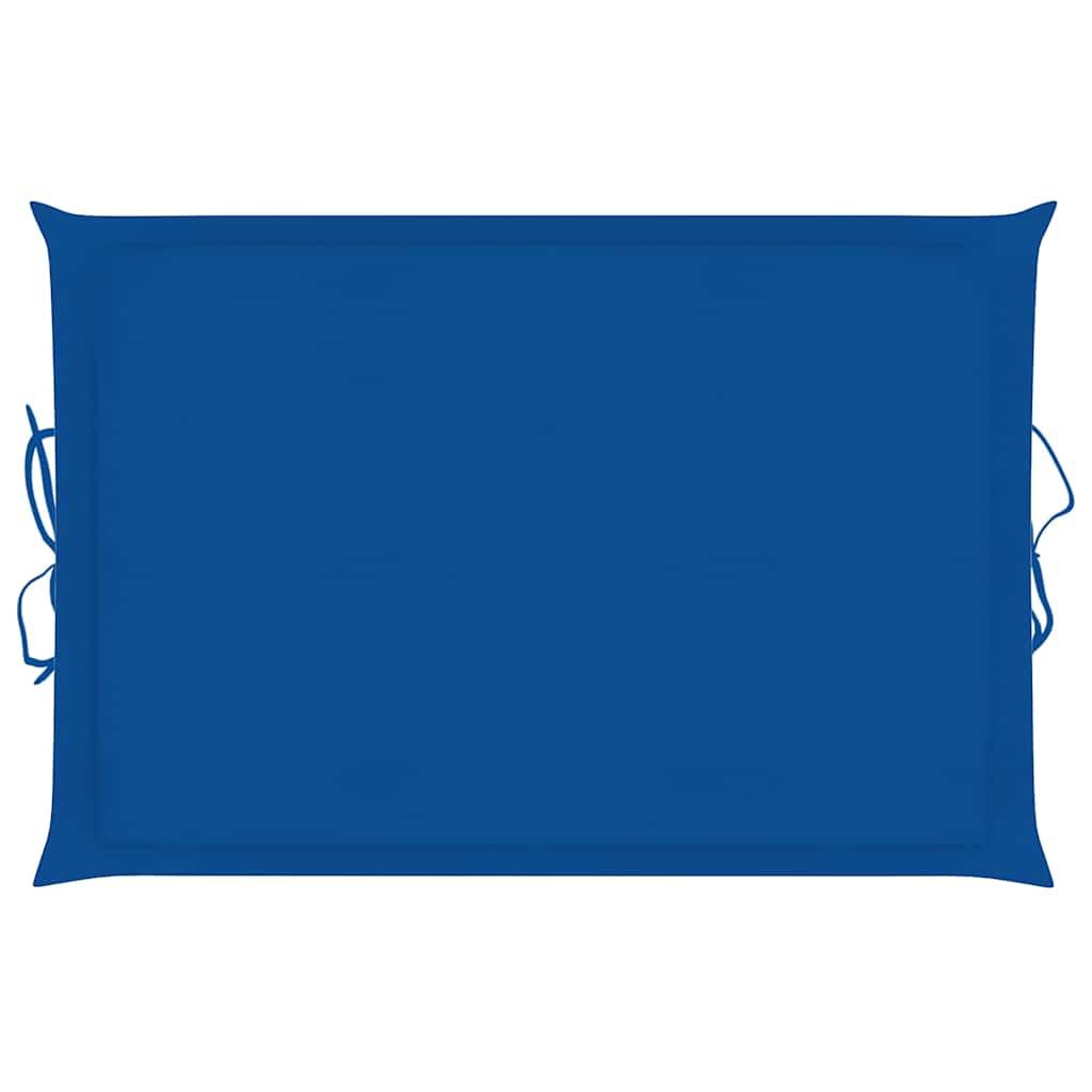 Ligbed met kussen massief acaciahout grijs image 14