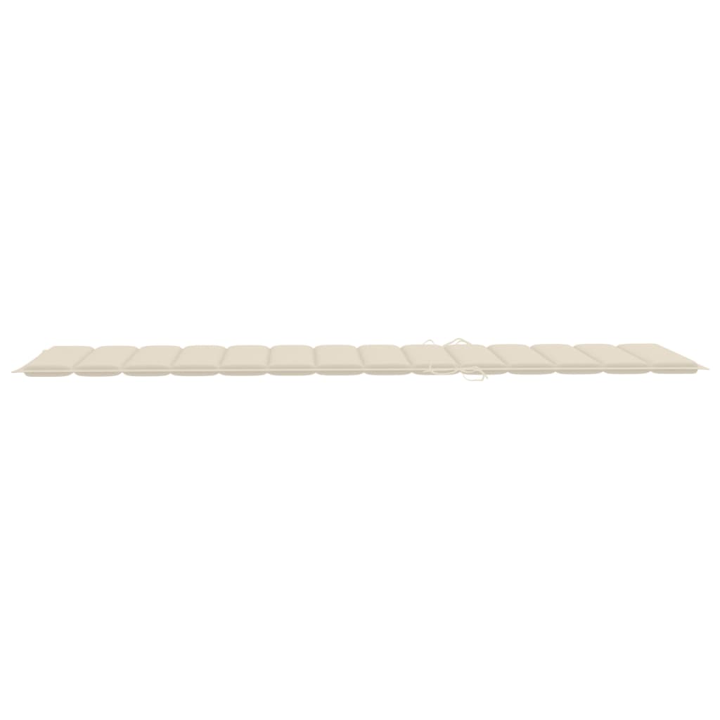 sauļošanās zvilnis ar matraci, akācijas masīvkoks