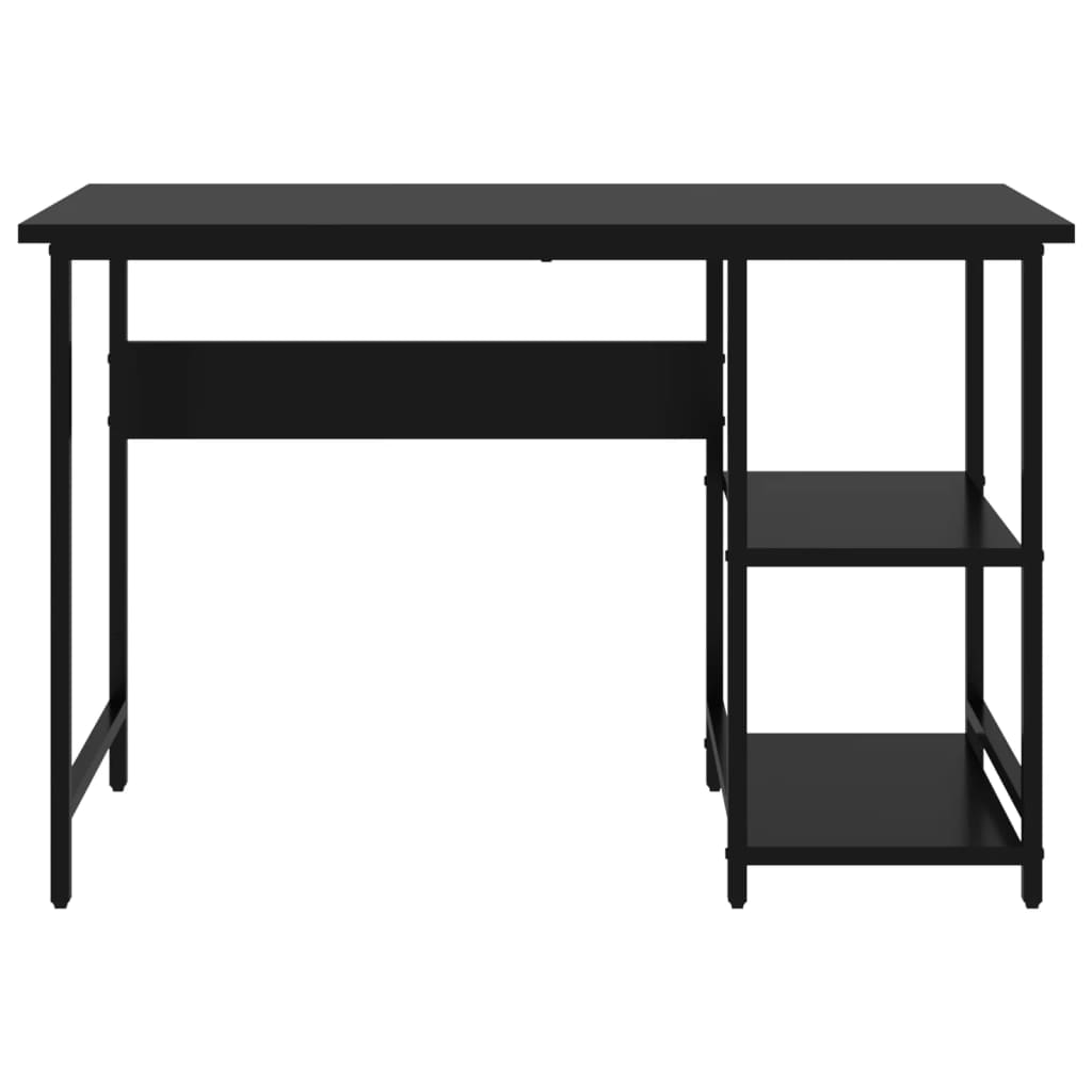 Thumbnail - vidaXL Computertisch Schwarz 105x55x72 cm MDF und Metall
