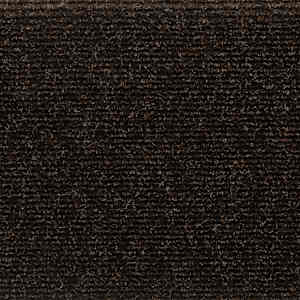 Schodové rohože samolepicí 15 ks 65 x 21 x 4 cm tmavě hnědé s obdélníkovým okrajem - obrázek 7