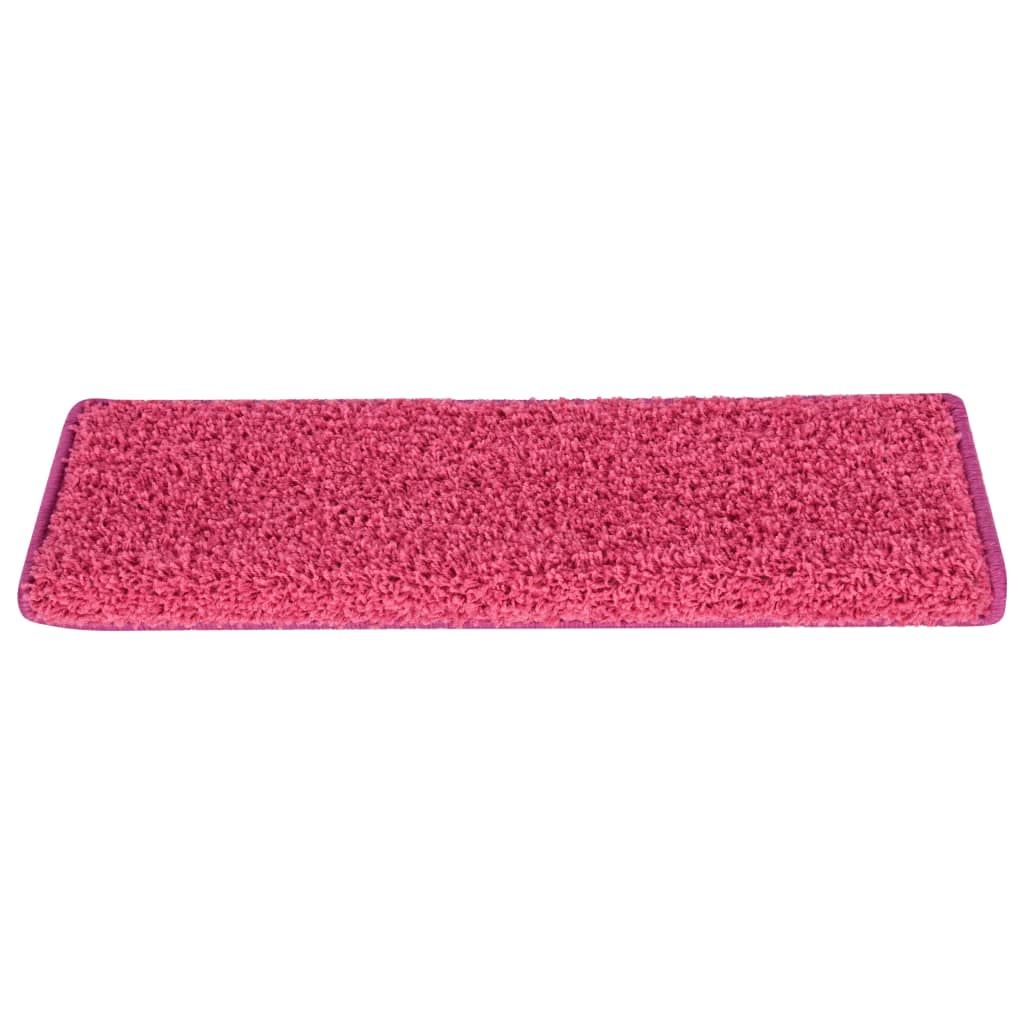 

vidaXL Trapmatten 15 st 65x25 cm roze