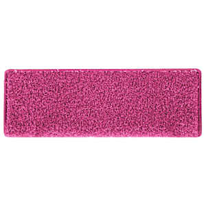 Schodové rohože 15 ks 65 x 21 x 4 cm růžové s obdélníkovým okrajem - obrázek 5