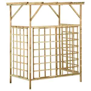 Zahradní pergola pro dvě popelnice impregnované borové dřevo - obrázek 5
