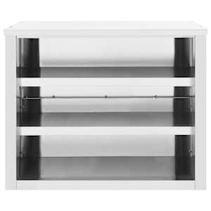 vidaXL Mutfak Duvar Dolabı 90x40x75 cm Paslanmaz Çelik