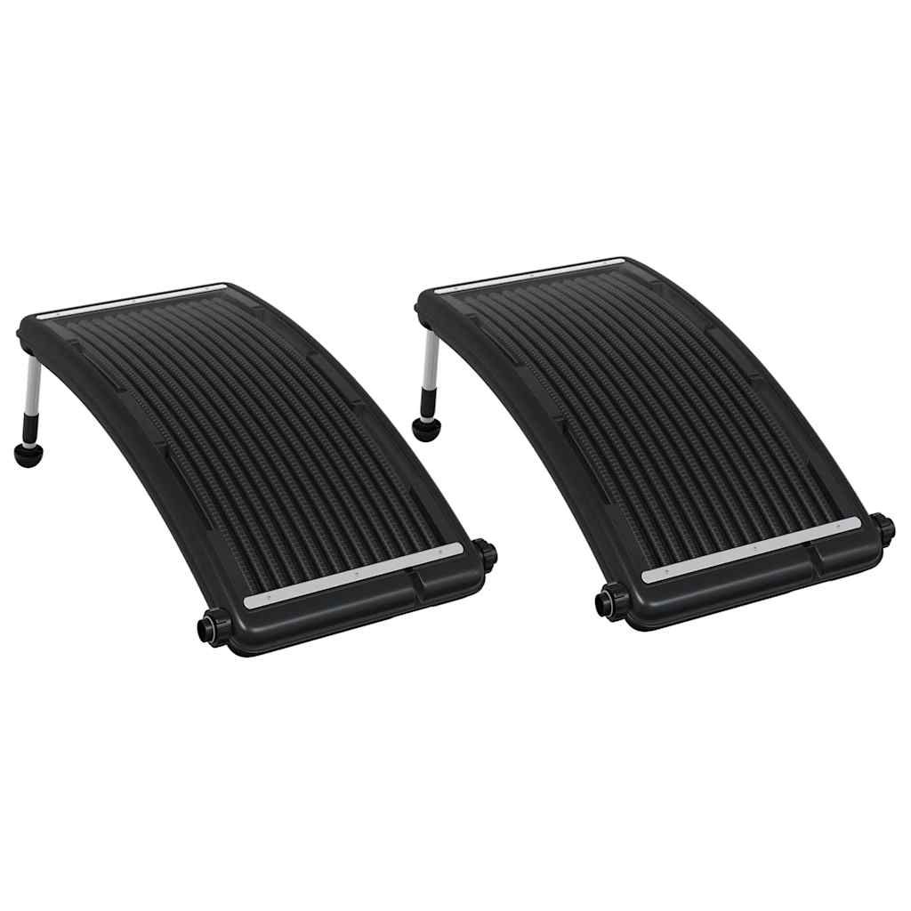 vidaXL Curved Pool Solar Heating Panel - Black (92575) for sale online |  eBay