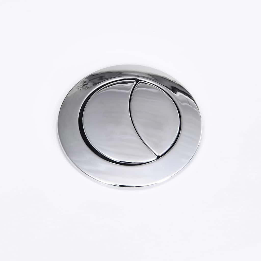 WC Ceramic Toilet Bathroom Round Toilet Bottom Water Flow White VidaXL 18 width=274