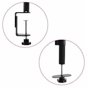 Trojitý stolní držák na monitor 13–23'' - obrázek 4