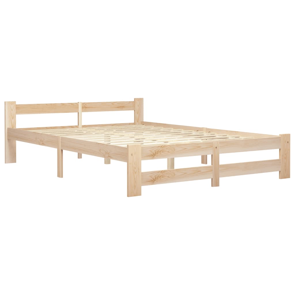 

vidaXL Bedframe massief grenenhout 120x200 cm