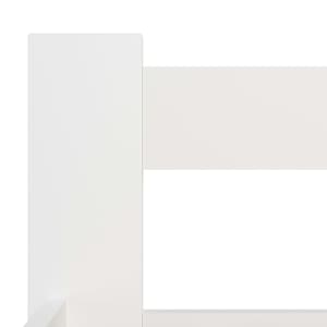 Rám postele bílý masivní borovice 90 x 200 cm - obrázek 5