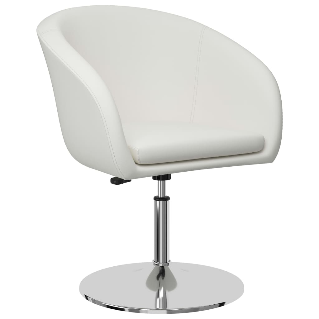 

vidaXL Eetkamerstoelen 4 st kunstleer wit
