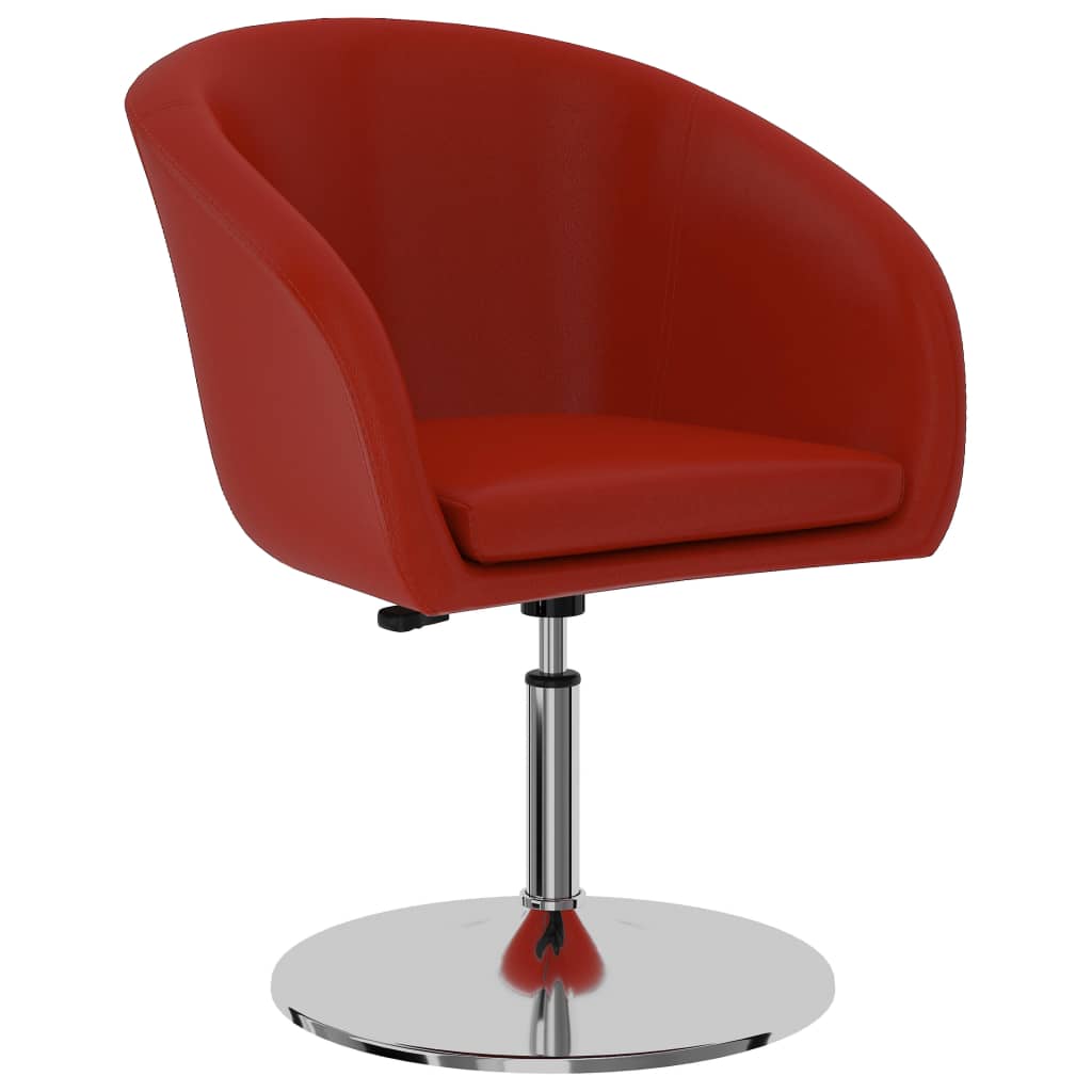 vidaXL Eetkamerstoelen 6 st kunstleer rood