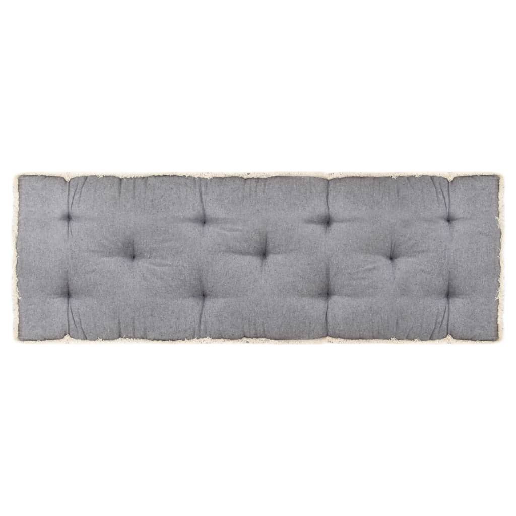vidaXL Pernă pentru canapea din paleți, antracit, 120 x 40 x 7 cm vidaXL