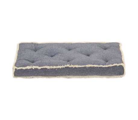 vidaXL Palettensofa-Kissen Blau 73x40x7 cm