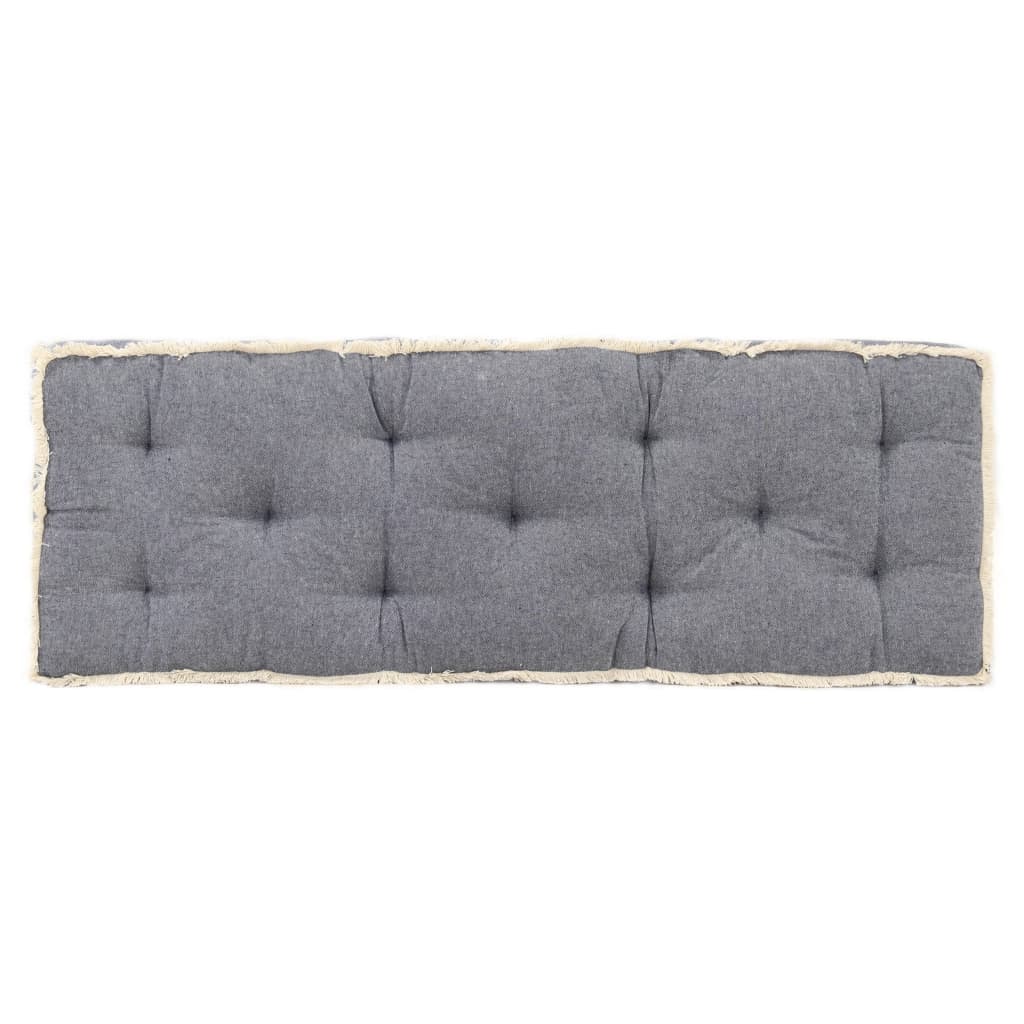 #3 - vidaXL hynde til pallesofa 120x40x7 cm blå