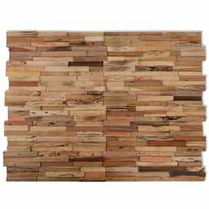 Nástěnné obkladové panely 10 ks 1,03 m² recyklovaný teak - obrázek 2