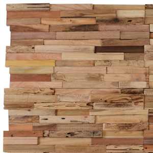 Nástěnné obkladové panely 10 ks 1,03 m² recyklovaný teak - obrázek 4
