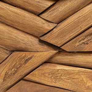 Konferenční stolek erozní masivní teak 110 x 35 x 38 cm - obrázek 6