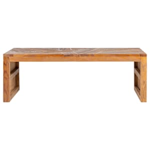 TV stolek 110 x 60 x 38 cm masivní teakové dřevo - obrázek 2