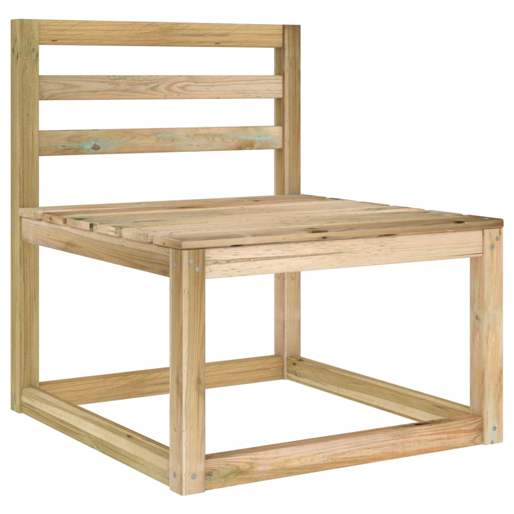 Градински лаундж комплект 4 части със сиви възглавници