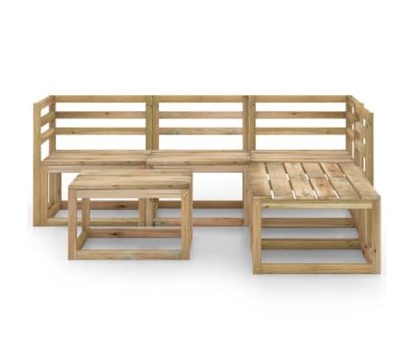 VidaXL Set 2 Tavolini In Legno Massello Di Recupero – Superiore E Inferiore, Stile Industriale