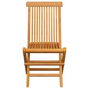 Zahradní židle s modrými poduškami 6 ks masivní teak - obrázek 4
