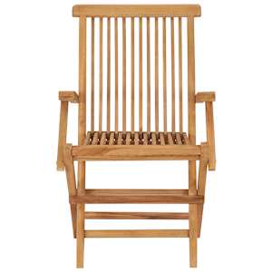 Zahradní židle s antracitovými poduškami 4 ks masivní teak - obrázek 10