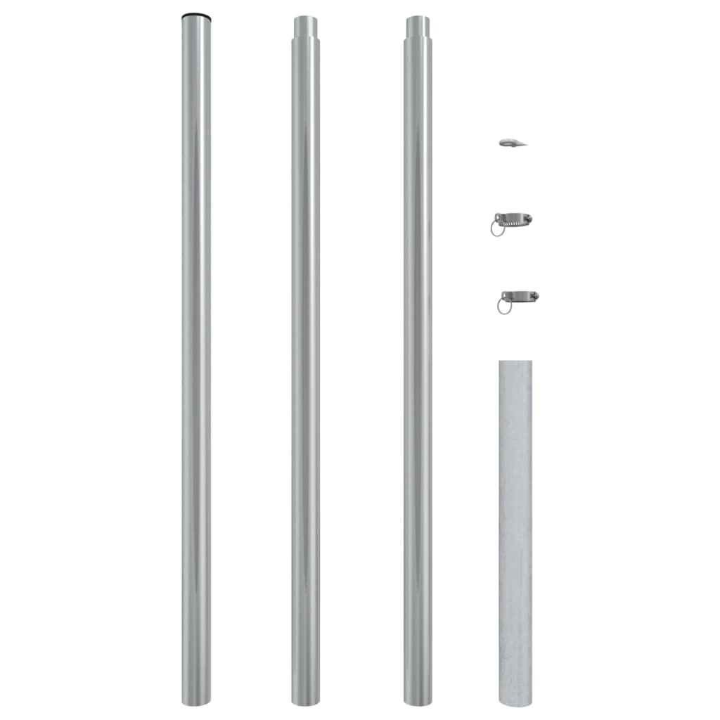 vidaXL Sunshade Sail Pole 300 cm Stainless Steel