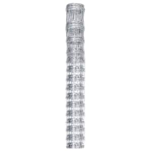 vidaXL Συρματόπλεγμα Περίφραξης Ασημί 50 x 1,6 μ. Γαλβανισμένο Ατσάλι
