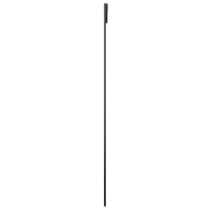 Posuvné dveře hliník a ESG sklo 102,5 x 205 cm černé - obrázek 4