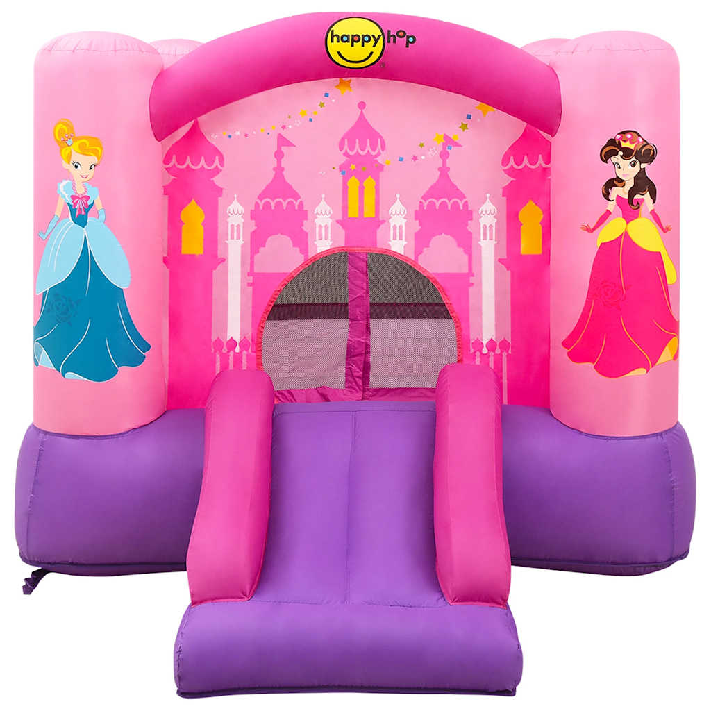Happy Hop Springkussen met glijbaan 300x225x175 cm PVC afbeelding