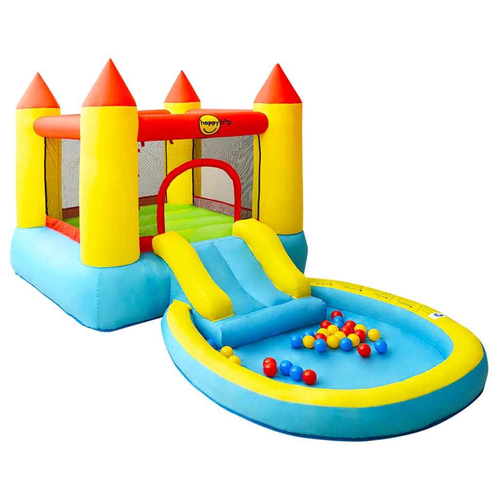 

Happy Hop Springkussen met glijbaan 200x365x190 cm PVC