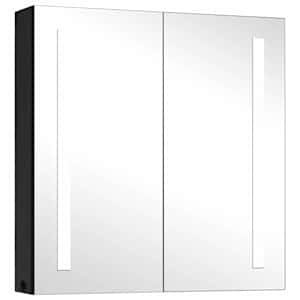 vidaXL vannitoa LED-peegelkapp, 62 x 14 x 60 cm
