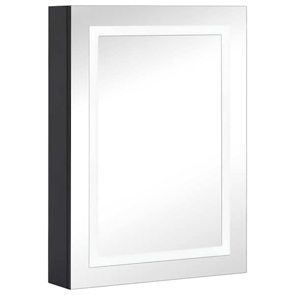 vidaXL LED vannitoa peegelkapp, 50 x 13 x 70 cm