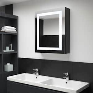 LED koupelnová skříňka se zrcadlem 50 x 13 x 70 cm