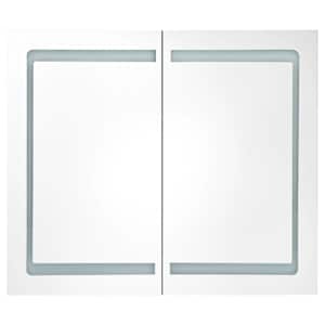 LED koupelnová skříňka se zrcadlem 80 x 12,2 x 68 cm - obrázek 4