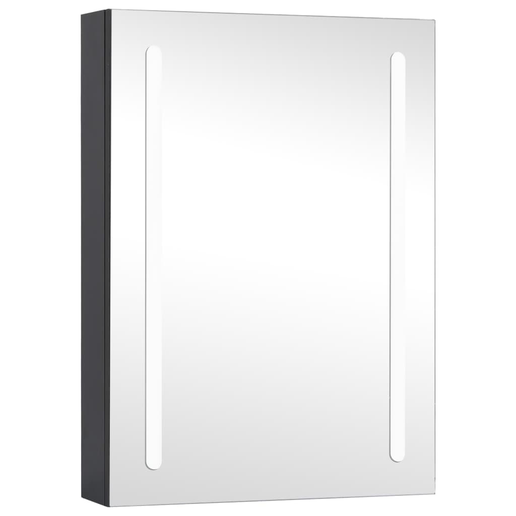 Image of vidaXL LED Bathroom Mirror Cabinet 50x13x70 cm