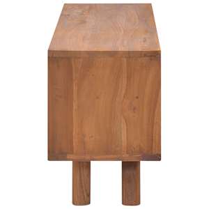 TV stolek 110 x 30 x 45 cm masivní teakové dřevo - obrázek 3