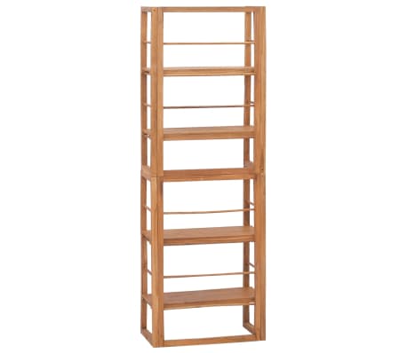 vidaXL Shelving Unit 60x30x180 cm Solid Teak Wood